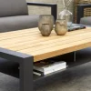 Amesdale soffbord Antracit/Teak