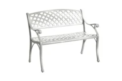 Arras 2-sitssoffa Aluminium