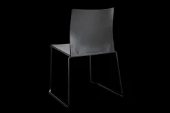 Artesia matstol Svart/svart