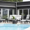 Belfort fotpall Svart/Pearl Grey