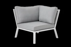 Belfort hörn Vit/Pearl grey