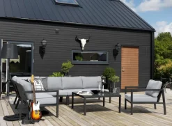 Belfort mittdel Svart/Pearl Grey