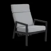 Belfort positionsfåtölj Svart/Pearl Grey