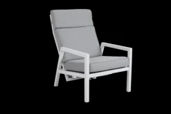 Belfort positionsfåtölj Vit/Pearl grey