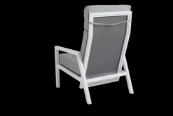 Belfort positionsfåtölj Vit/Pearl grey