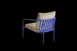 Bendt fåtölj Indigo Blue/Teddy Beige