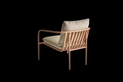 Bendt fåtölj Peach/Teddy Beige