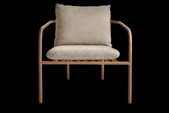 Bendt fåtölj Peach/Teddy Beige