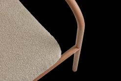 Bendt fåtölj Peach/Teddy Beige