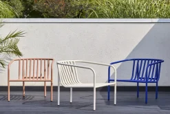 Bendt fåtölj Pearl White/Teddy Beige