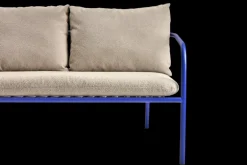 Bendt 2-sitssoffa Indigo Blue/Teddy Beige