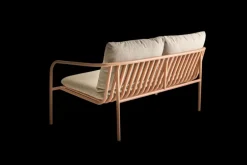 Bendt 2-sitssoffa Peach/Teddy Beige