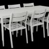 Bigby matbord Light Grey