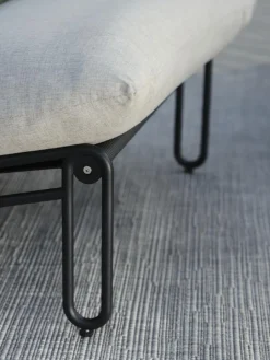 Blixt loungefåtölj Svart/Sky Grey