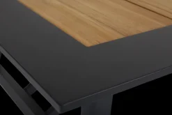 Chios matbord Svart/teak
