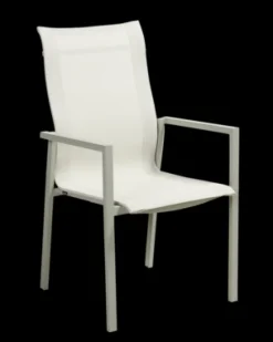 Comfy karmstol Light Grey/Off-White