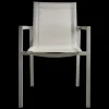 Delia karmstol Light Grey/Off-White