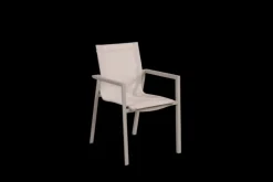 Delia karmstol Light Grey/Off-White