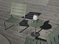 Delia loungefåtölj Dusty Green