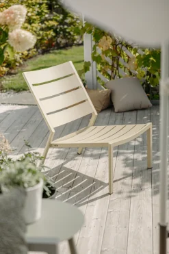 Delia loungefåtölj Lemon