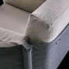 Delux fåtölj Black/Teddy Beige