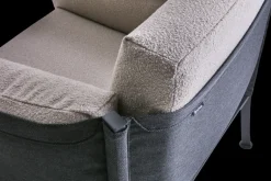 Delux fåtölj Black/Teddy Beige
