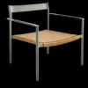 DK loungefåtölj Dusty Green/Natur