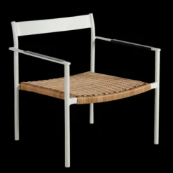 DK loungefåtölj Light Grey/Natur