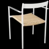 DK matstol Light Grey/Natur