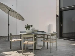 DK matstol Nordic Green/Natur