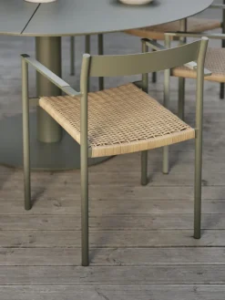 DK matstol Nordic Green/Natur