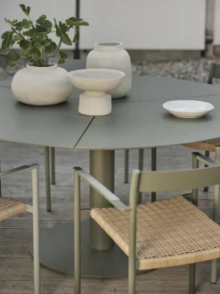 DK matstol Nordic Green/Natur