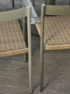 DK matstol Nordic Green/Natur