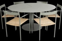 DK matstol Nordic Green/Natur