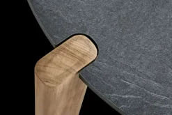 Domino soffbord Antracit/Teak