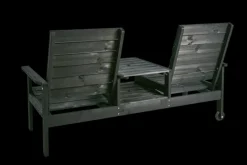 Du & Ja 2-sitssoffa Svart