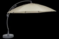 Easy Sun frihängande parasoll Antracit/Beige