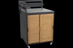 Fornax utekök Svart/teak