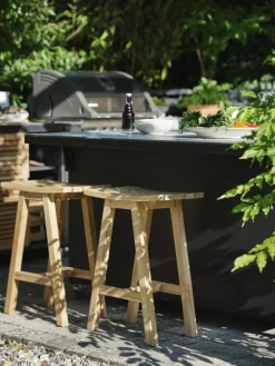 Fornax utekök Svart/teak