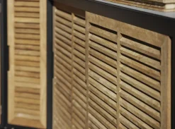 Fornax utekök Svart/teak