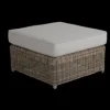 Glendon fotpall Rustik/Sand