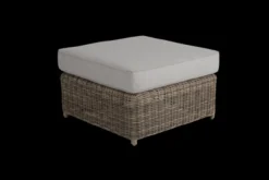 Glendon fotpall Rustik/Sand