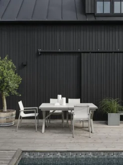 Hillmond matbord Khaki/Terrazzo