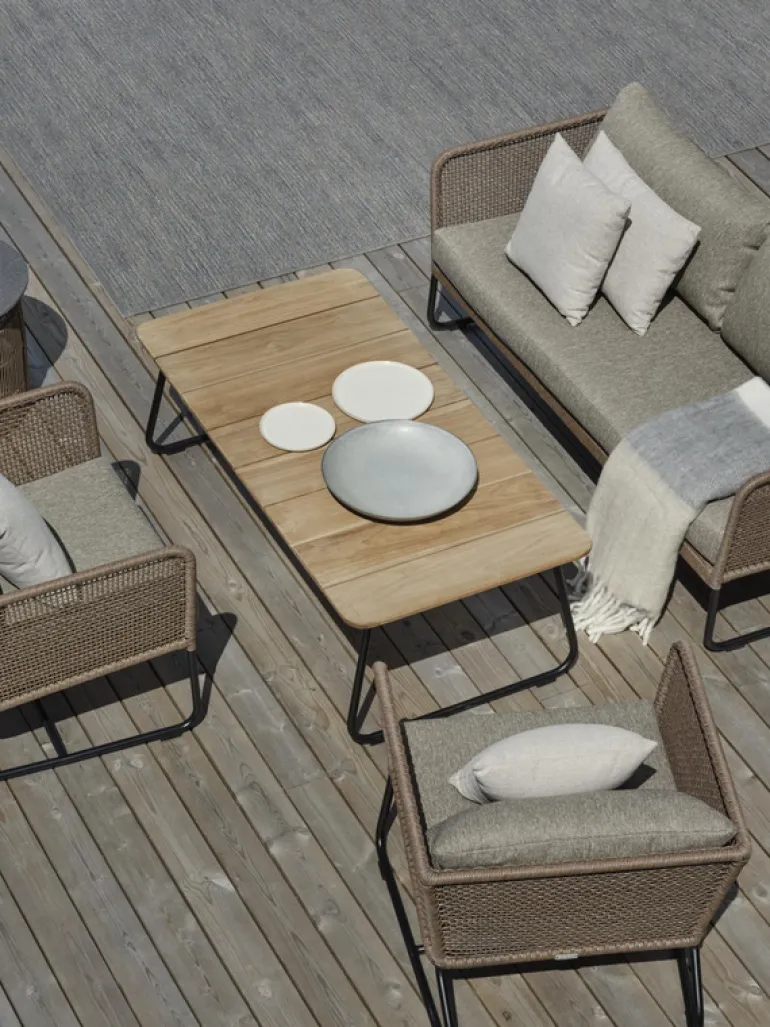 Honung pläd Beige
