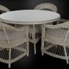 Kamomill matbord Beige/beige