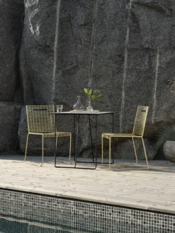 Laminat bordsskiva Beige/terrazzo
