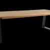 Laurion matbord Svart/teak