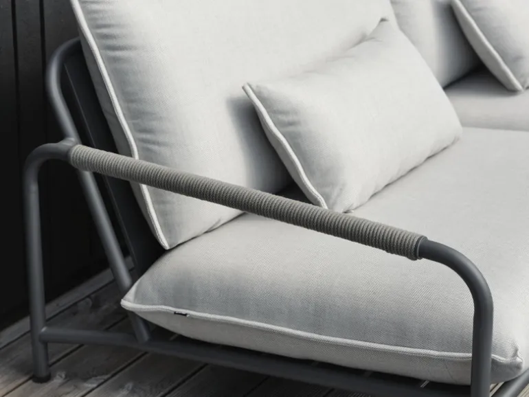 Lerberget 2,5-sits soffa Antracit/Ash