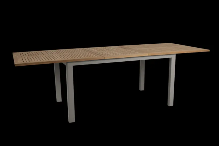 Lyon matbord Khaki/teak