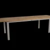 Lyon matbord Khaki/teak